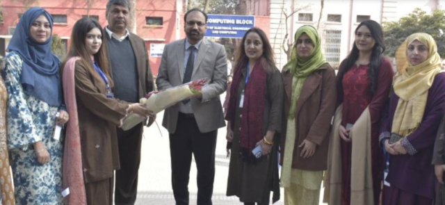 The Vice Chancellor, Prof. Dr. Shahid Munir