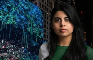 ٹائمز اسکوائر پر پاکستانی آرٹ کی دھوم Amina masood