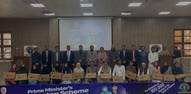 Distribution of scholarships in collaboration with PEF and PARCO