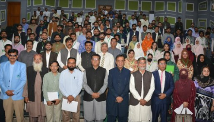 14-day crash course organized by HEC and Sindh Agriculture University Tando Jam completed