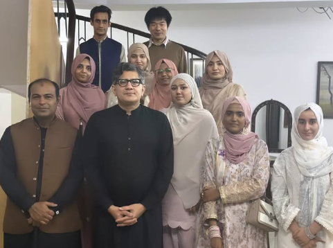 Eid Dinner for International Students jn GCU Lahore