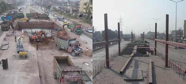 BRT work in karachi